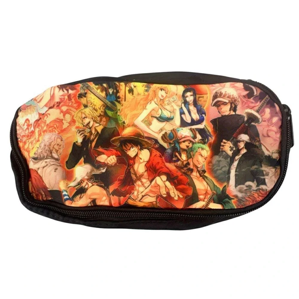 One Piece Anime Manga Nintendo switch/Pencil Case Makeup Cosmetic Travel Bag NEW